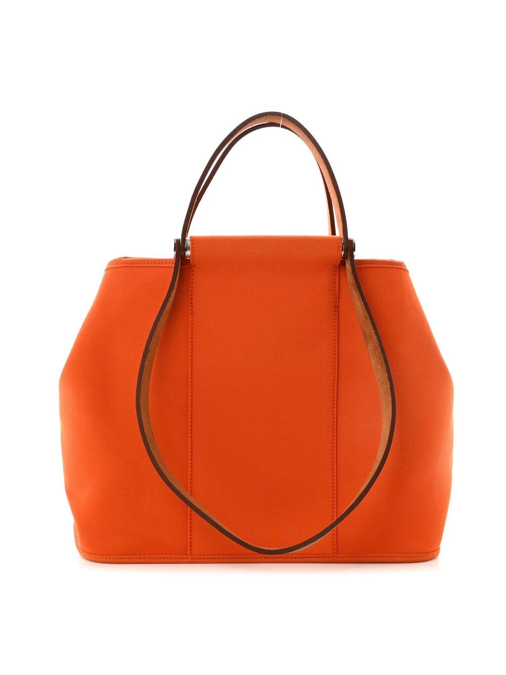 Hermes Toile Cabag 32 Orange #297348H92B